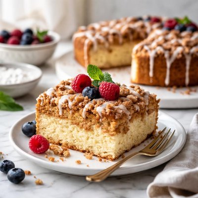 Image of Yogurt Streusel Coffee Cake
