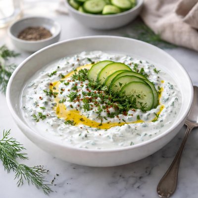 Image of Yogurt with Cucumbers