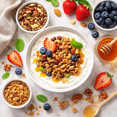 Image of Yogurt with Honey Nuts