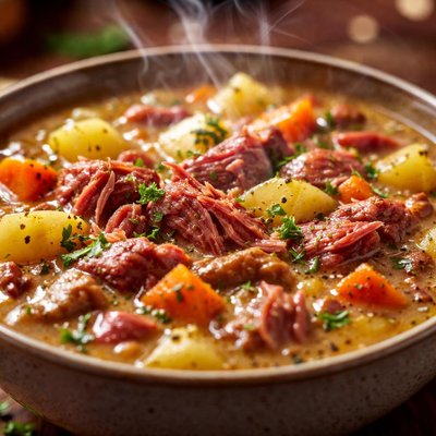 Image of Yorkshire Corned Beef Hash Soup