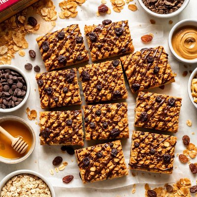 Image of Yum Yum Chocolate Raisin Bran Bars
