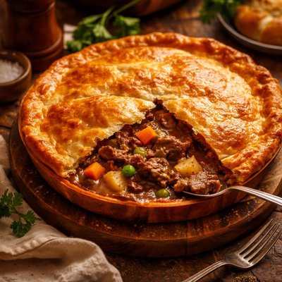 Image of Yummiest Beef Pot Pie