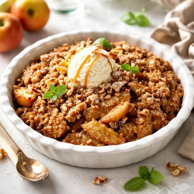 Image of Yummmmy Crustless Apple Pie