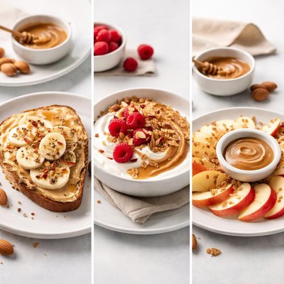 Image of Yummy Almond Butter with 3 Variations