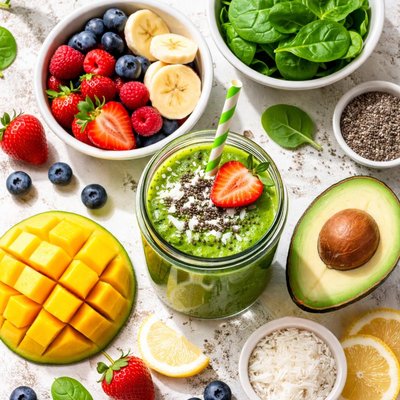 Image of Yummy and Healthy Smoothie