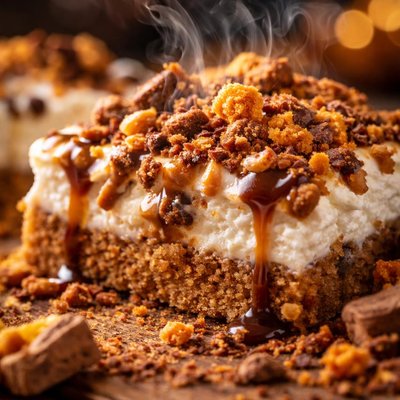 Image of Yummy Butterfinger Dessert