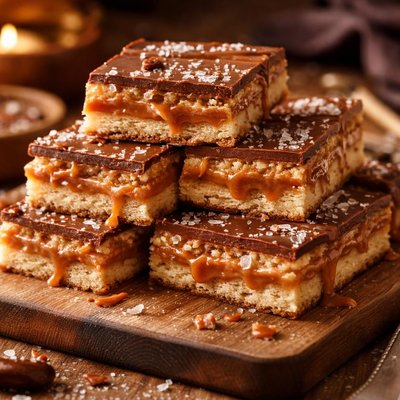 Image of Yummy Caramel Cookie Bars