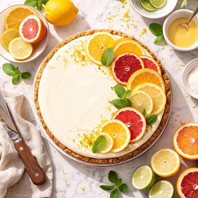 Image of Yummy Citrus Cheesecake