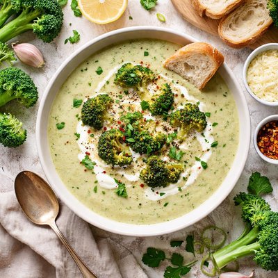 Image of Yummy Cream of Broccoli Soup