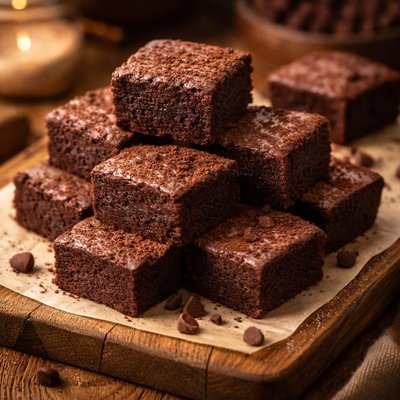 Image of Yummy Fat Free Chocolate Squares