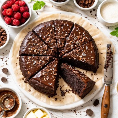 Image of Yummy Fudgy Mud Cake