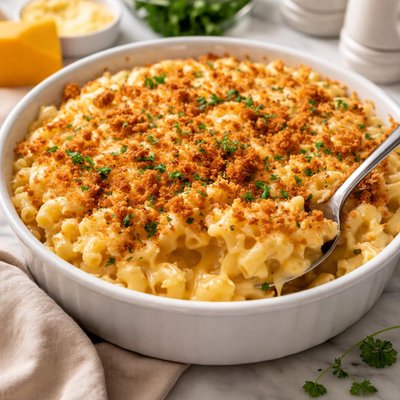 Image of Yummy Old Fashion Macaroni and Cheese