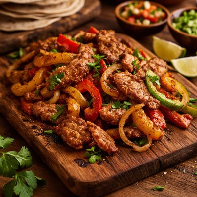 Image of Yummy Pork Fajitas