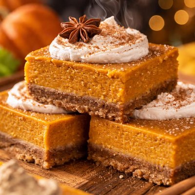 Image of Yummy Pumpkin Pie Bars