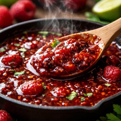 Image of Yummy Raspberry Chipotle Sauce