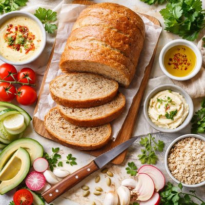 Image of Yummy Whole Wheat Bread Vegan