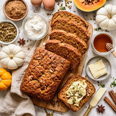 Image of Yummy Yummy Pumpkin Bread