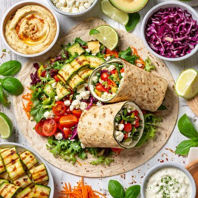 Image of Yummy Zesty Zucchini Wrap