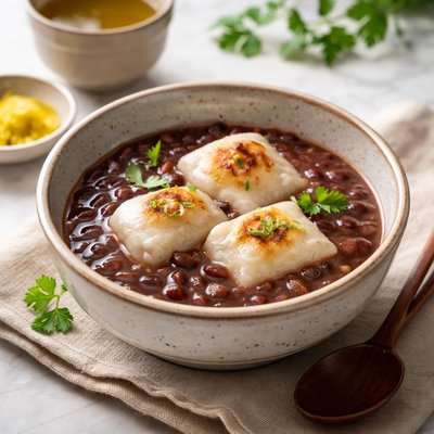 Image of Zenzai Dango in Azuki