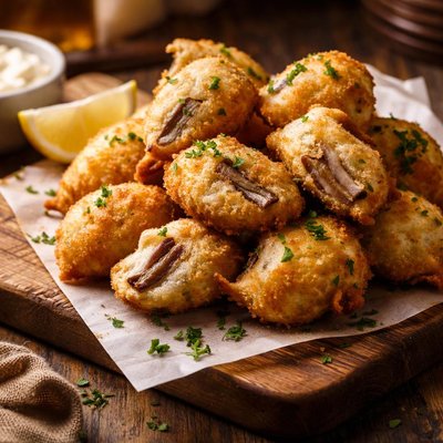 Image of Zeppole with Anchovy