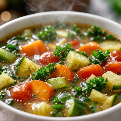 Image of Zero Points Veggie Soup Weight Watcher Friendly