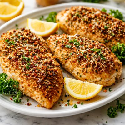 Image of Zesty Baked Parmesan Chicken
