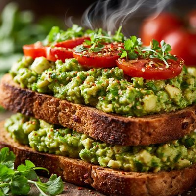 Image of Zesty Garlic Avocado Sandwiches