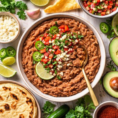 Image of Zesty Refried Beans