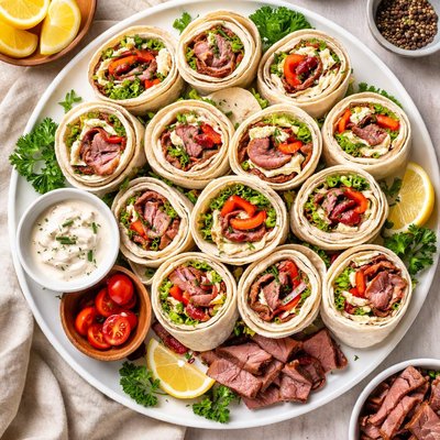 Image of Zesty Roast Beef Roll Ups