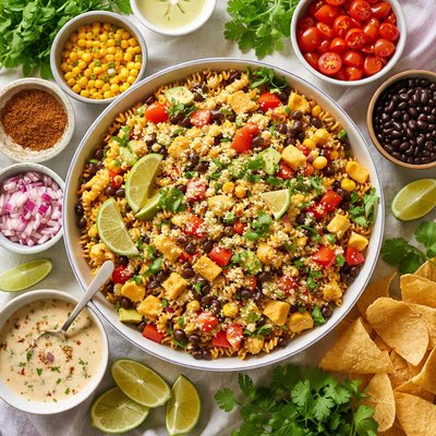 Image of Zesty Southwestern Pasta Salad