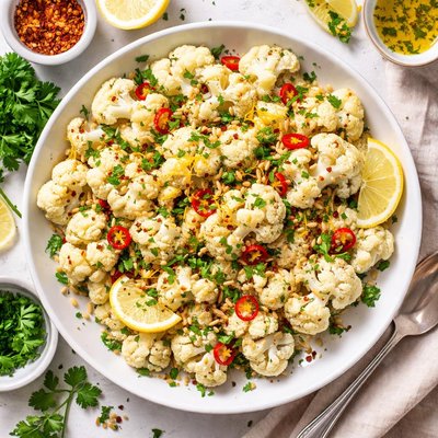 Image of Zesty Steamed Cauliflower