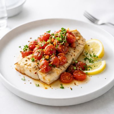 Image of Zesty Tomato Garlic Fish