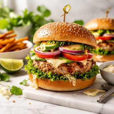 Image of Zesty Turkey Burgers