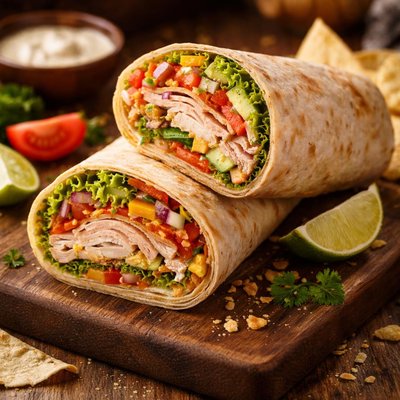 Image of Zesty Turkey Wrap