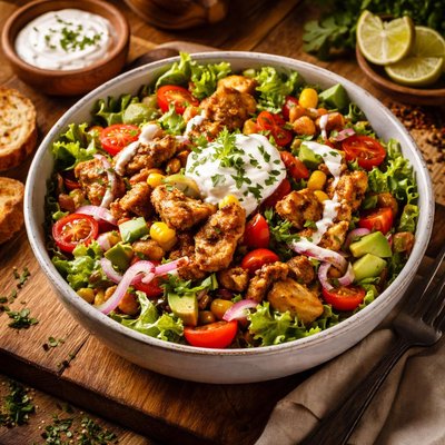 Image of Zingy Chicken Salad with Sour Cream