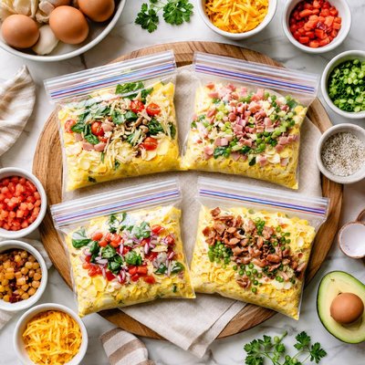 Image of Ziploc Bag Omelets