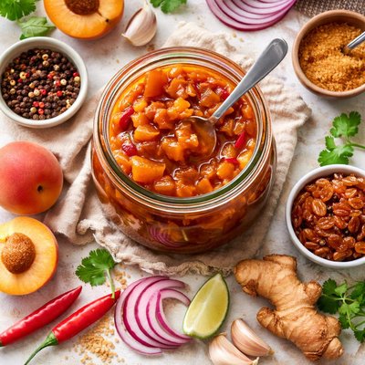 Image of Zippy Apricot Chutney