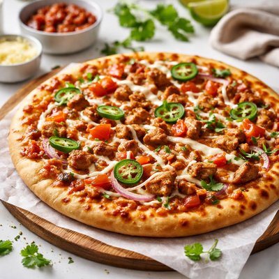 Image of Zippy Chicken Salsa Pizza