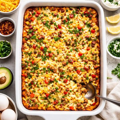 Image of Zippy Egg Casserole