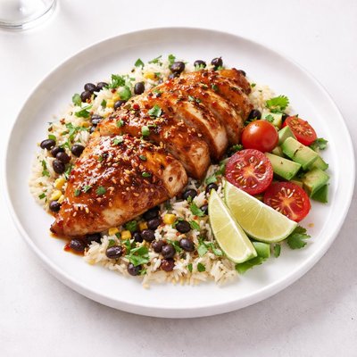 Image of Zippy Slippy Chicken with Rice and Beans