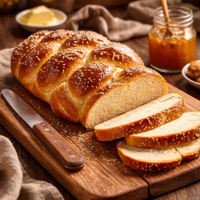 Image of Zopf Traditional Swiss Plaited Breakfast Bread