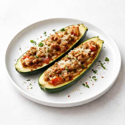 Image of Zucchine Ripiene Stuffed Zucchini