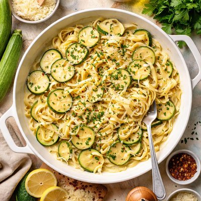 Image of Zucchini Alfredo