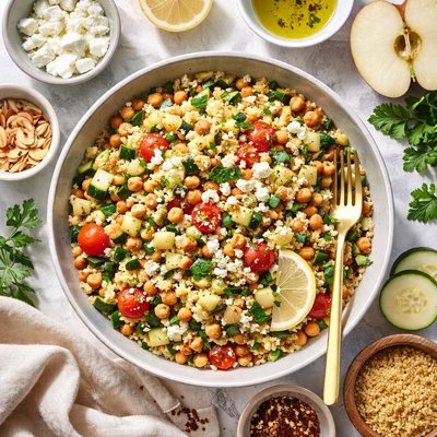 Image of Zucchini and Apple Bulgur