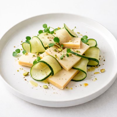 Image of Zucchini and Brick Cheese Slices