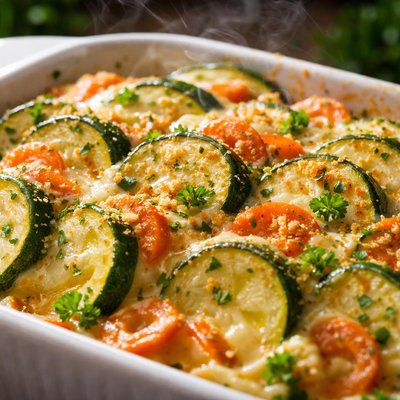 Image of Zucchini and Carrot Casserole