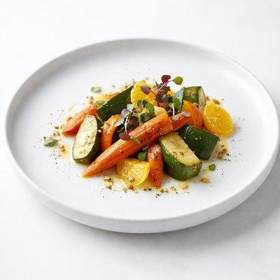 Image of Zucchini and Carrots with Orange