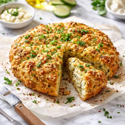 Image of Zucchini and Cheese Damper