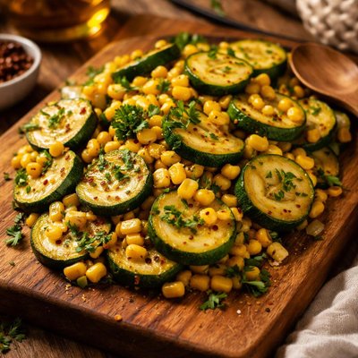 Image of Zucchini and Corn