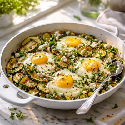 Image of Zucchini and Eggs